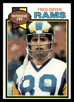 1979 Topps #453 Fred Dryer Ex-Mint  ID: 508145