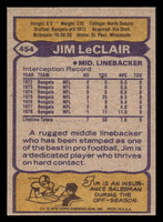 1979 Topps #454 Jim Leclair Near Mint  ID: 508150