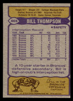 1979 Topps #465 Bill Thompson AP Near Mint  ID: 508194