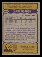 1979 Topps #466 Larry Gordon Near Mint  ID: 508198
