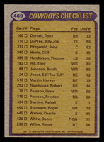 1979 Topps #469 Tony Dorsett/Tony Hill/Benny Barnes/Harvey Martin/Randy White TL Excellent  ID: 508209