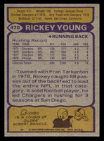1979 Topps #470 Rickey Young Ex-Mint  ID: 508211