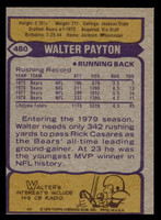 1979 Topps #480 Walter Payton Ex-Mint  ID: 508259