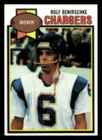 1979 Topps #483 Rolf Benirschke Near Mint  ID: 508273