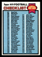 1979 Topps #486 Checklist 397-528 Very Good  ID: 508286
