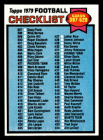 1979 Topps #486 Checklist 397-528 Near Mint  ID: 508287