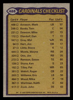 1979 Topps #488 Jim Otis/Pat Tilley/Ken Stone/Mike Dawson TL Near Mint  ID: 508294