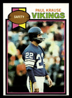 1979 Topps #489 Paul Krause Near Mint  ID: 508297