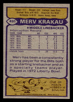1979 Topps #491 Merv Krakau Near Mint  ID: 508309