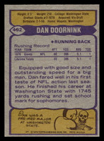 1979 Topps #492 Dan Doornink Near Mint  ID: 508312
