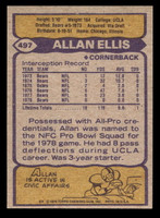1979 Topps #497 Allan Ellis Near Mint  ID: 508333