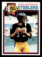 1979 Topps #500 Terry Bradshaw UER Near Mint+  ID: 508343