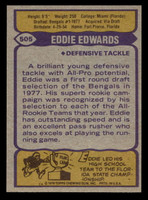 1979 Topps #505 Eddie Edwards Near Mint  ID: 508366