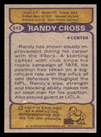 1979 Topps #513 Randy Cross Near Mint  ID: 508405