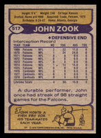 1979 Topps #517 John Zook Near Mint  ID: 508421