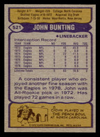 1979 Topps #521 John Bunting Near Mint  ID: 508436