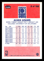 1986-87 Fleer #2 Alvan Adams Near Mint Basketball 