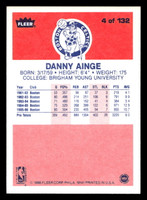 1986-87 Fleer #4 Danny Ainge Very Good RC Rookie Crease  ID: 508477