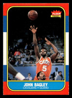 1986-87 Fleer #5 John Bagley Excellent+ RC Rookie Basketball  ID: 508482