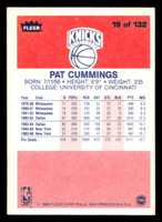 1986-87 Fleer #19 Pat Cummings Very Good Crease 