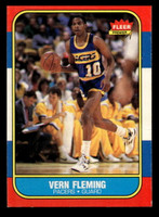 1986-87 Fleer #33 Vern Fleming Ex-Mint RC Rookie Basketball  ID: 508594