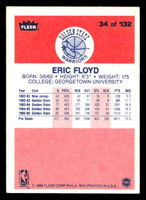 1986-87 Fleer #34 Sleepy Floyd Very Good RC Rookie Crease  ID: 508601