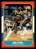 1986-87 Fleer #34 Sleepy Floyd Near Mint+ RC Rookie Basketball  ID: 508609