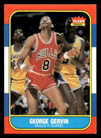1986-87 Fleer #36 George Gervin Ex-Mint Basketball  ID: 508622