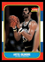 1986-87 Fleer #37 Artis Gilmore Near Mint+ Basketball  ID: 508632