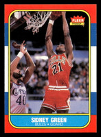 1986-87 Fleer #40 Sidney Green Near Mint Basketball 