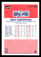 1986-87 Fleer #41 David Greenwood Near Mint Basketball  ID: 508656