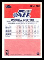 1986-87 Fleer #42 Darrell Griffith Very Good Crease  ID: 508660