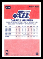 1986-87 Fleer #42 Darrell Griffith Near Mint+ Basketball  ID: 508664
