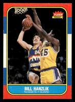 1986-87 Fleer #43 Bill Hanzlik Excellent+ Basketball 