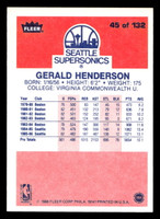 1986-87 Fleer #45 Gerald Henderson NM-Mint Basketball  ID: 508684