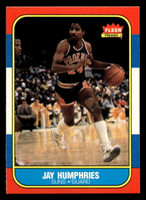 1986-87 Fleer #49 Jay Humphries NM-Mint RC Rookie Basketball  ID: 508720