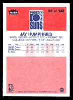 1986-87 Fleer #49 Jay Humphries NM-Mint RC Rookie Basketball  ID: 508724