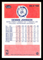 1986-87 Fleer #50 Dennis Johnson Excellent+ Basketball 