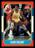 1986-87 Fleer #58 Clark Kellogg Ex-Mint RC Rookie Basketball  ID: 508783