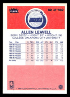 1986-87 Fleer #62 Allen Leavell Near Mint+ Basketball  ID: 508799