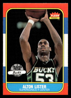 1986-87 Fleer #64 Alton Lister Near Mint Basketball  ID: 508807