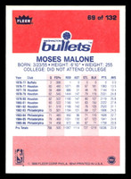 1986-87 Fleer #69 Moses Malone Ex-Mint Basketball 