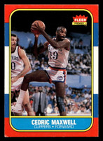 1986-87 Fleer #70 Cedric Maxwell Very Good Crease 