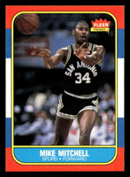 1986-87 Fleer #74 Mike Mitchell NM-Mint Basketball  ID: 508839