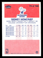 1986-87 Fleer #75 Sidney Moncrief Near Mint+ Basketball  ID: 508848