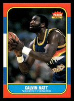 1986-87 Fleer #79 Calvin Natt Near Mint+ Basketball  ID: 508862