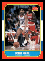1986-87 Fleer #80 Norm Nixon NM-Mint Basketball 
