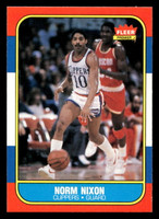1986-87 Fleer #80 Norm Nixon Near Mint+ Basketball  ID: 508870