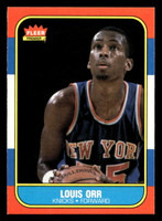 1986-87 Fleer #83 Louis Orr Near Mint Basketball  ID: 508880