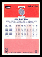 1986-87 Fleer #85 Jim Paxson VG-EX Basketball 